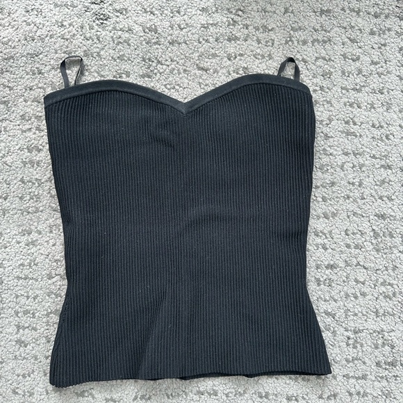 Aritzia Babaton Sculpt Knit Sweetheart Tube Top - Picture 2 of 9